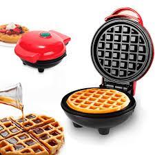 MAQUINA PARA HACER WAFFLES, Y SUS ACCESORIOS, MARCA RAF, MEDIDA: 12*14*28CM, MATERIAL: HIERRO +PLASTICO, POTENCIA: 500W, 220V