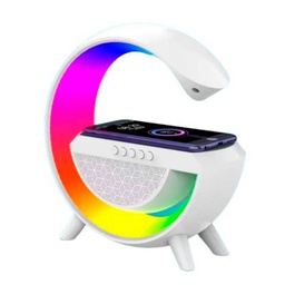 [YN-2209] CARGADOR INALÁMBRICO, LAMPARA LUZ RGB Y PARLANTE BLUETOOTH